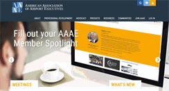 Desktop Screenshot of aaae.org